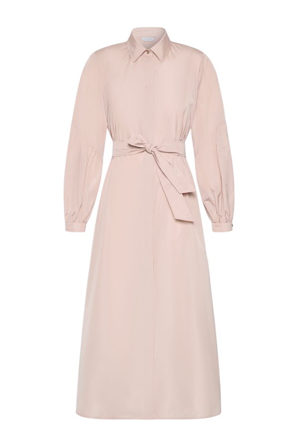 Taffeta shirt dress — packshot