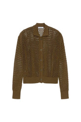 Cotton cordonnet cardigan — packshot