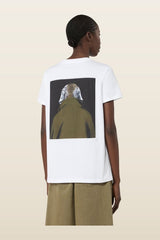 Iconic print-adorned jersey T-shirt — model back
