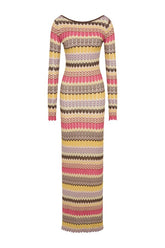 Pedro Maxi Dress Perla Stripe — packshot