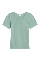 Pointelle Slim Fit Tee — packshot