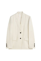 Raw lapel jacket — packshot