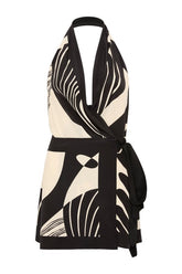 Realisme Wrap Halter Mini Dress — packshot