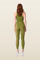 Rhinestoned Janice Jumpsuit — model back