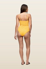 Ruched One Piece | Fruit Salad — model back