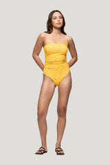 Ruched One Piece | Fruit Salad — model front