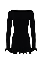 Ruffle Hem Mini Dress — packshot