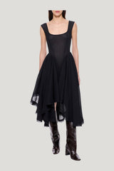 Ruffled Hem Cocktail Dress — carry 2