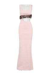 Ruvic Knit Maxi Beaded Dress - Baby — packshot