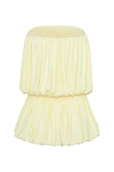 Safiya Strapless Gathered Bubble Mini Dress — packshot