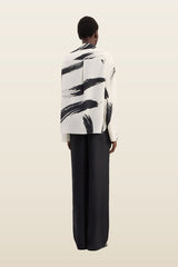 SANA Cuban collar shirt — model back