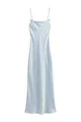 Satin 90's Slip Dress with Bow Detail — packshot