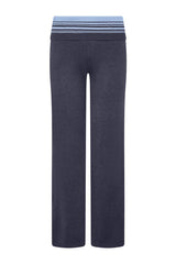 Shore Low Rise Knit Pants - Stone Stripe — packshot