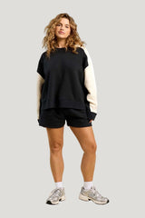 Vintage Fleece Sideline Crew — model front