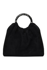 Sienna In Black Suede — packshot