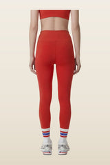 Signature Logo Legging — model back