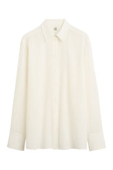 Silk crepe shirt — packshot