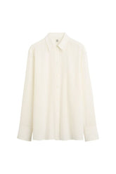 Silk crepe shirt — packshot