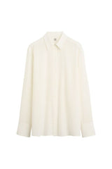 Silk crepe shirt — packshot