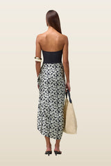Silk Sarong (Palm Beach Shell) — model back