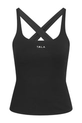SkinLuxe Cross Back Vest - Shadow — packshot