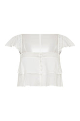 Skylar Lace Sleeveless Crop Top — packshot