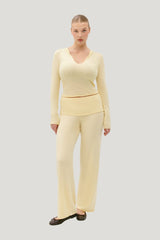 Sloane Knit Hoodie — model front