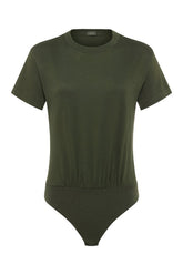 Soft Cotton Everyday T-Shirt Bodysuit | Darkest — packshot