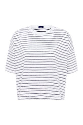 Soft Cotton Striped Boxy Tee — packshot