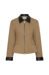 Solange Zip Up Collared Jacket — packshot