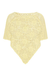 Sophie Crochet Poncho - Whipped Butter — packshot
