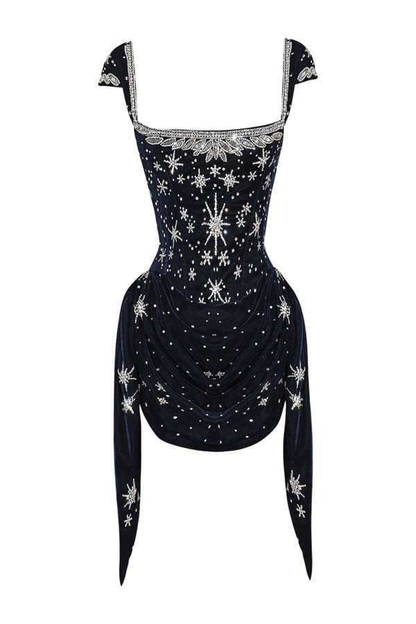 Stella Draped Mini Dress — packshot