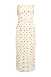 Strapless Foldover Midi Dress — packshot
