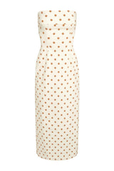 Strapless Foldover Midi Dress — packshot