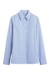 Striped poplin shirt — packshot