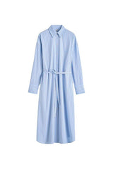 Striped shirtdress — packshot