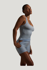 Tash Tank Long - Sky Lightweight Rib — model side
