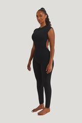The Basic Jumpsuit — model side