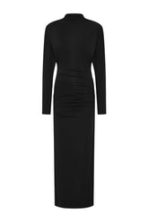 The Jersey Draped Midi Dress — packshot