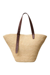 The Bianca Raffia Bag Large — packshot