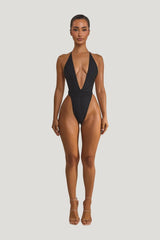 The Fishtail Swimsuit — model front