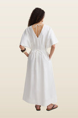 The Kimono Dress — model back