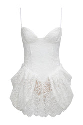 Vecna White Lace - Mini Dress — packshot