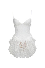 Vecna White Lace - Mini Dress — packshot