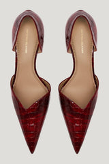Victoria Angle D'Orsay Pump 115 — model side