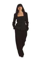 Wide High Waist Suit Pants — packshot
