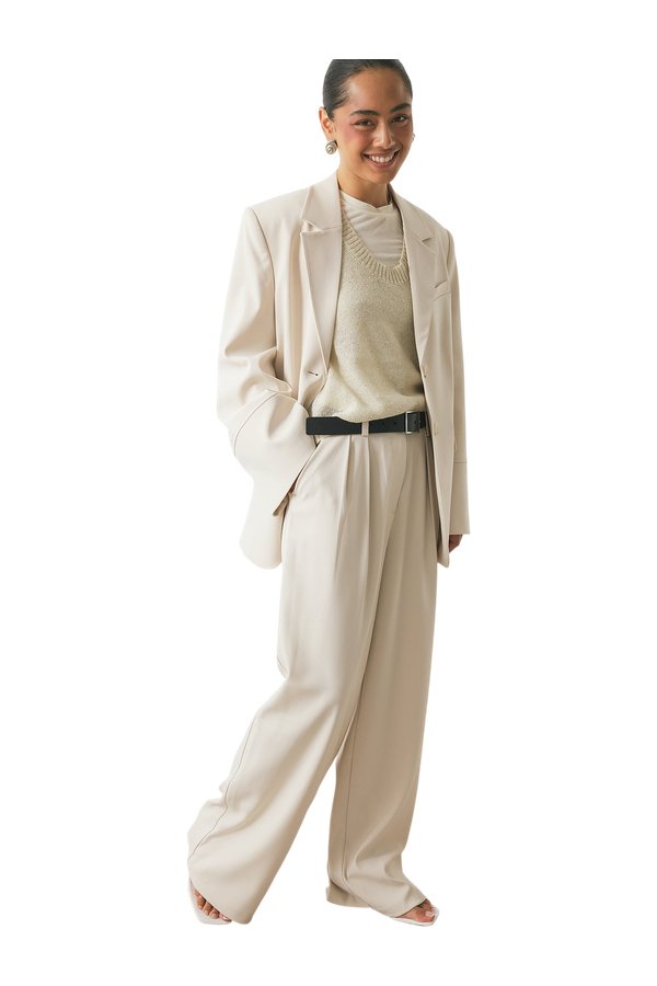 Wide High Waist Suit Pants — packshot