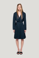 Remoir Satin Dress — model front