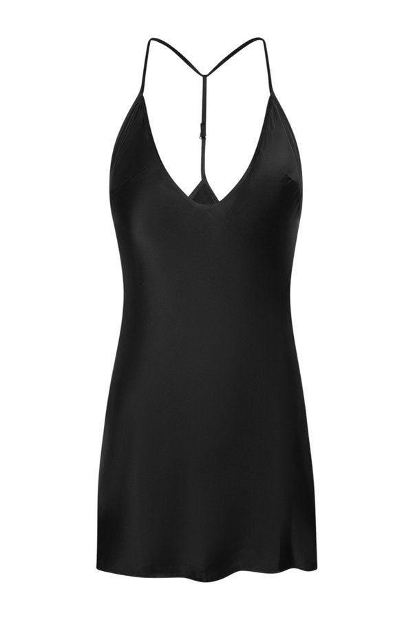 x JENNIE Colette Silk Mini Dress — packshot
