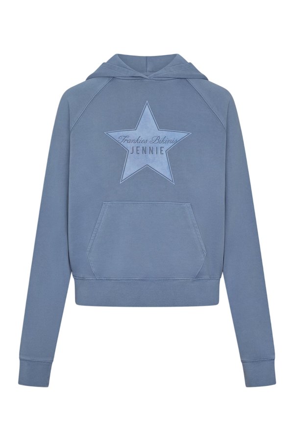 x JENNIE Jane Cropped Terry Hoodie - Jennie — packshot